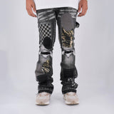 Men THRT DENIM Emilio Stacked Jeans