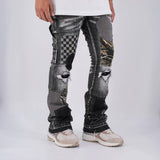 Men THRT DENIM Emilio Stacked Jeans