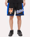 Men PRO STANDARD New York Mets Mash Script Tail DK 2.0 Shorts