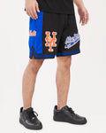 Men PRO STANDARD New York Mets Mash Script Tail DK 2.0 Shorts