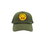 Men MARKET Smiley Upside Down Trucker Hat