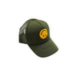 Men MARKET Smiley Upside Down Trucker Hat