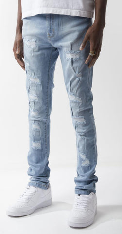 Men URBAN BEAST Denim Skinny Pants