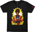 Men QUALIFIED DENIM Dragon Ball Jay-z T-Shirt