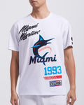 Men PRO STANDARD Miami Marlins Fast Lane T-shirt