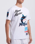 Men PRO STANDARD Miami Marlins Fast Lane T-shirt