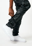 Men KINDRED 9 Pocket Cargo Coated Jeans with rips