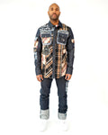 Men SMUGGLERS MOON Button Up Woven Top