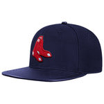 Men PRO STANDARD Boston Red Strapback Hat