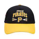 Men PRO STANDARD Pittsburgh Pirates City Tour Curve Wool Snapback