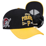 Men PRO STANDARD Pittsburgh Pirates City Tour Curve Wool Snapback