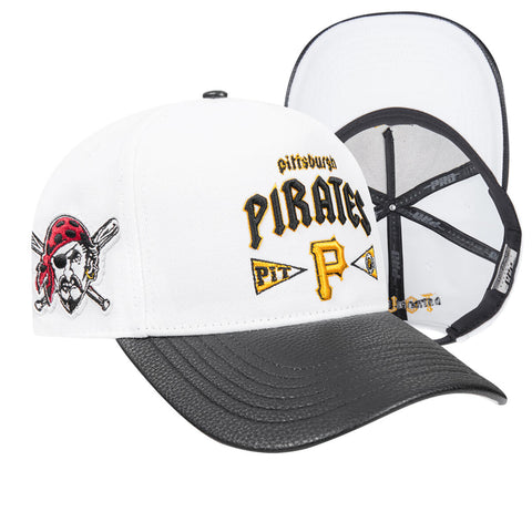 Men PRO STANDARD Pittsburgh Pirates City Tour Curve Wool Snapback