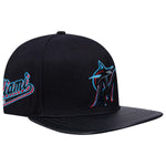 Men PRO STANDARD Miami Marlins Strapback Hat