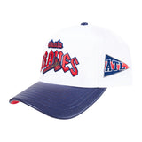 Men PRO STANDARD Atlanta Braves City Tour Curve Wool Snapback