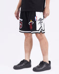 Men PRO STANDARD Miami Heat Fast Lane DK 2.0 Shorts