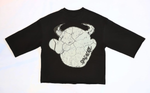 Men SYNDICATE Devil Cropped Crew T-shirt