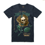 Men THRT DENIM Stay True To The Vision Rose OD T-shirt