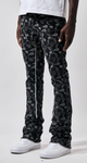 Men KINDRED Jacquard Pattern Stacked Pants