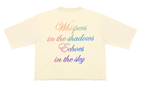 Men ROKU STUDIO Saint Tears Cropped T-Shirts