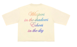Men ROKU STUDIO Saint Tears Cropped T-Shirts