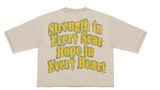 Men ROKU STUDIO Trauma Drop Shoulder Cropped T-Shirts