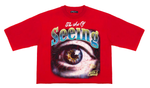 Men ROKU STUDIO Vision Cropped T-Shirts