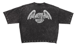 Men ROKU STUDIO Enzyme Washed Kid Angel Cropped T-Shirts