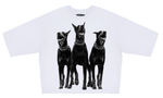 Men ROKU STUDIO Dead End Cropped T-Shirts