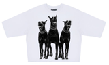 Men ROKU STUDIO Dead End Cropped T-Shirts