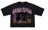 Men ROKU STUDIO GRIM Team Cropped T-Shirts