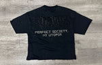 Men BKYS Utopia F-Terry Cropped T-Shirt