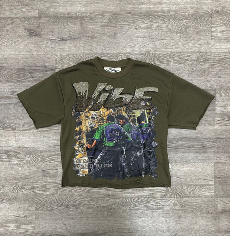 Men BKYS Vibe F-Terry Cropped T-Shirt