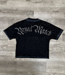 Men BKYS Royal Match F-Terry Cropped T-Shirt