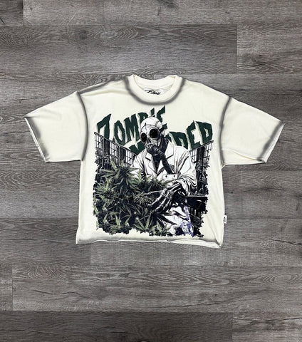 Men BKYS Zombie F-Terry Cropped T-Shirt