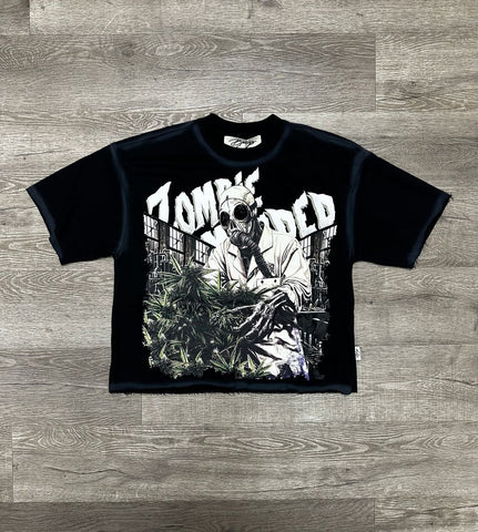 Men BKYS Zombie F-Terry Cropped T-Shirt