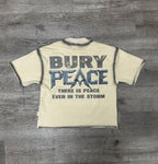 Men BKYS Peace F-Terry Cropped T-Shirt