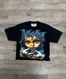 Men BKYS Holy F-Terry Cropped T-Shirt