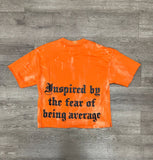 Men BKYS BURNT F-Terry Cropped T-Shirt