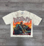 Men BKYS BURNT F-Terry Cropped T-Shirt