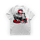 Men CARTEL Snake Skull OverSize T-Shirt