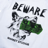 Men MARKT Smiley Beware My Income T-shirt