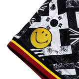 Men MARKET Smiley International Flags Soccer Short