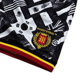Men MARKET Smiley International Flags Soccer Short
