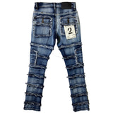 Kids FWRD DENIM CO. Patchwork True Stacked Denim Jeans