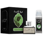 Men Lattafa Sheikh Al Shuyukh Black Gift Set 1.7 FL