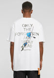 Men FORGOTTEN FACES Faded Flowers T-Shirt