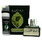 Men Lattafa Sheikh Al Shuyukh Black Gift Set 1.7 FL