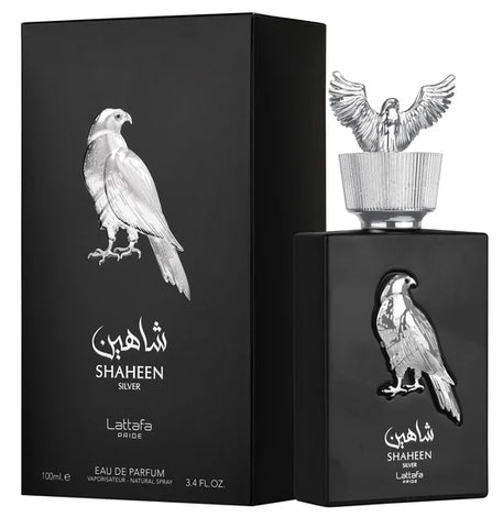 Unisex LATTAFA Pride Shaheen Silver Eau de Parfum3.4 OZ