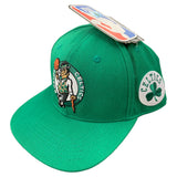 Men PRO STANDARD Boston Celtics Classic Logo Snapback Hat