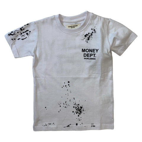 Little Kid's FWRD DENIM CO. Painted Money Dept S/SLV T-Shirt